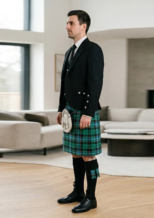 Traditional_Mitchell_Tartan_Kilt_and_Argyle_Jacket_Kilt_Outfit_left_image