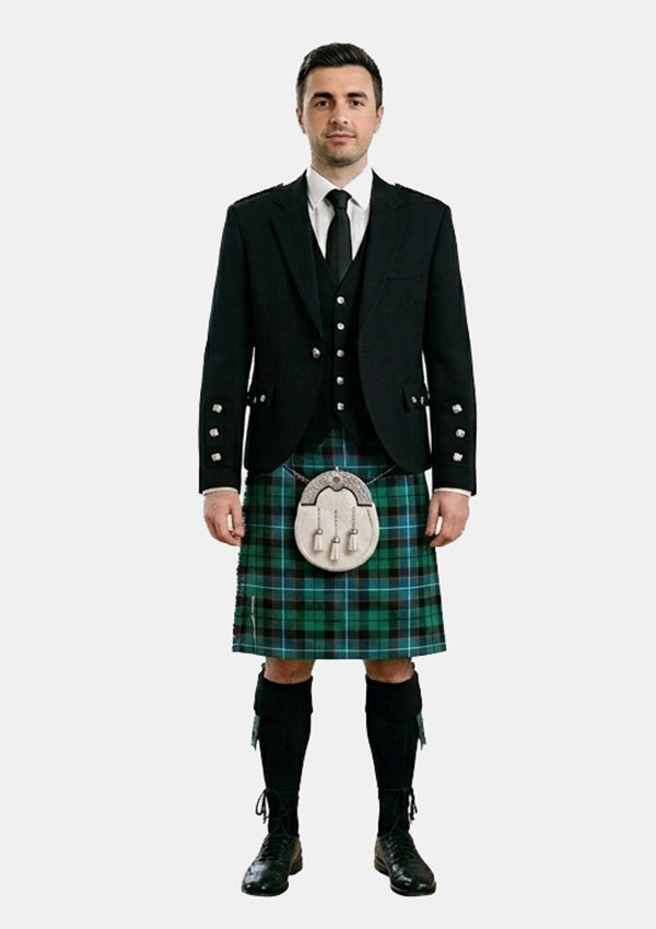 Traditional_Mitchell_Tartan_Kilt_and_Argyle_Jacket_Kilt_Outfits_front_image