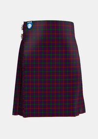 Traditional_Montgomrie_Montgomery_of_Eglinton_Tartan_1082_kilt_front_image_with_pleated_design_and_adjustable_buckles_for_men