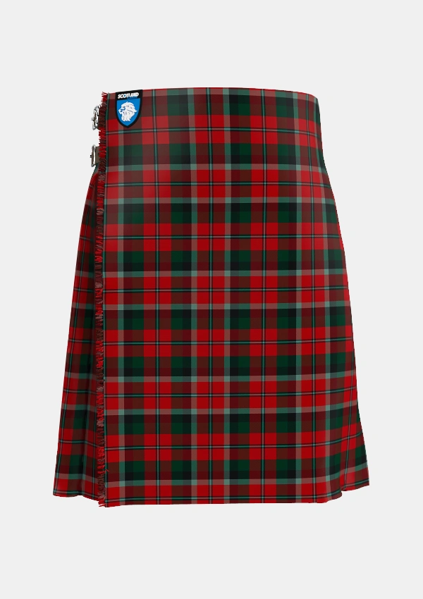 Traditional_Montrose_Graham_Tartan_350_kilt_front_image_with_pleated_design_and_adjustable_buckles_for_men