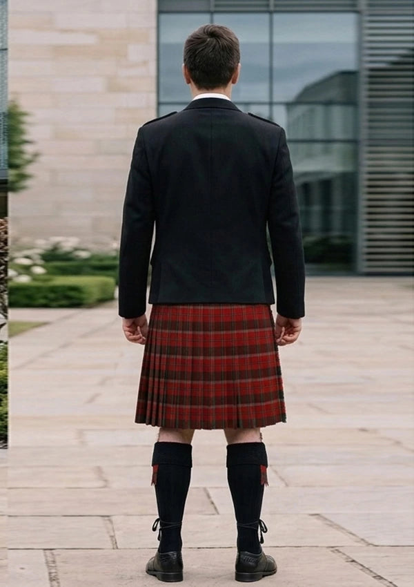 Traditional_Montrose_Tartan_350_Kilt_and_Argyle_Jacket_Kilt_Outfit_back_image