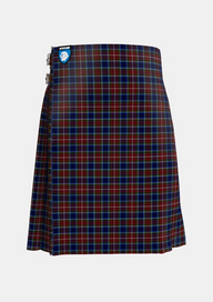 Traditional_Moon_Georgia_USA_Tartan_4100_kilt_front_image_with_pleated_design_and_adjustable_buckles_for_men