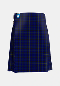 Traditional_Moon_New_Maldon_Surrey_Tartan_2744_kilt_front_image_with_pleated_design_and_adjustable_buckles_for_men