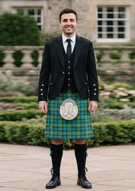 Traditional_Moore_tartan_345_Kilt_and_Argyle_Jacket_Kilt_Outfit_front_image
