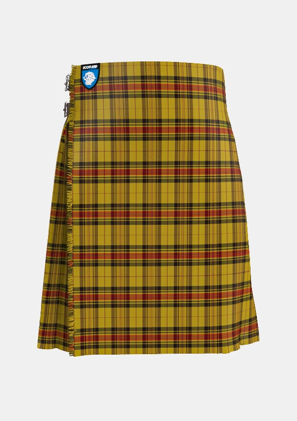 Traditional_Morgan_of_Wales_Tartan_kilt_5760_front_image_with_pleated_design_and_adjustable_buckles_for_men