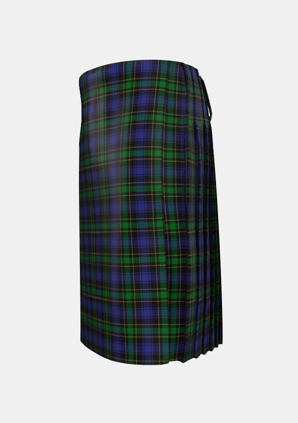 Traditional_Mowat_Clans_Originaux_Tartan_236_kilt_left_image_with_pleated_design_and_adjustable_buckles_for_men