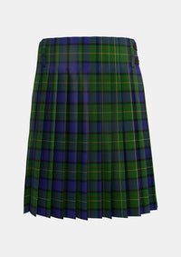 Traditional_Muir_Moore_Tartan_345_kilt_back_image_with_pleated_design_and_adjustable_buckles_for_men