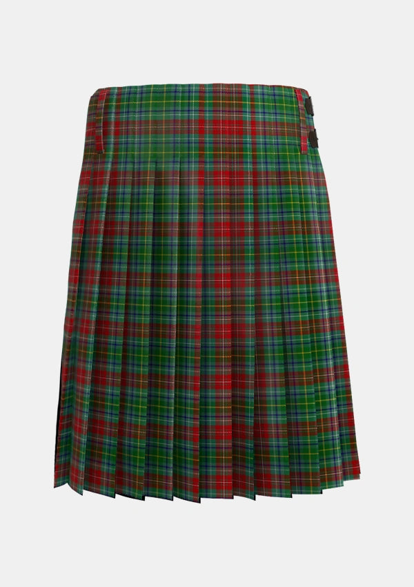 Traditional_Muirhead_2_Tartan_3099_kilt_back_image_with_pleated_design_and_adjustable_buckles_for_men