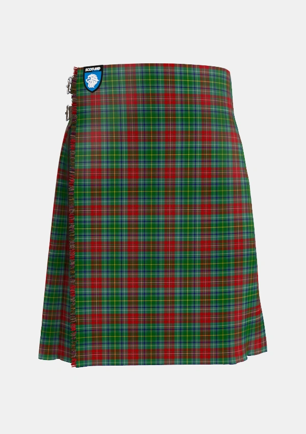 Traditional_Muirhead_2_Tartan_3099_kilt_front_image_with_pleated_design_and_adjustable_buckles_for_men