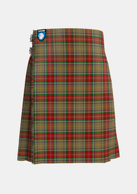 Traditional_Muirhead_Tartan_kilt_6001_front_image_with_pleated_design_and_adjustable_buckles_for_men