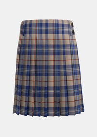 Traditional_Mulberry_Tartan_kilt_13392_back_image_with_pleated_design_and_adjustable_buckles_for_men