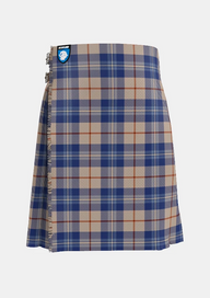 Traditional_Mulberry_Tartan_kilt_13392_front_image_with_pleated_design_and_adjustable_buckles_for_men
