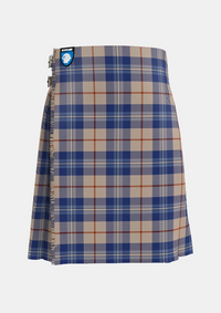 Traditional_Mulberry_Tartan_kilt_13392_front_image_with_pleated_design_and_adjustable_buckles_for_men