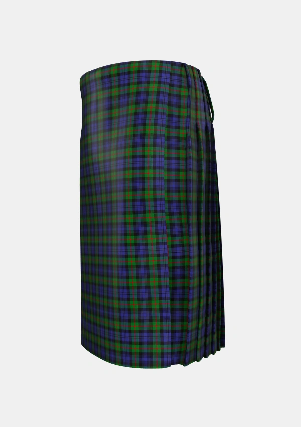 Traditional_Murray_1816_2_Tartan_219_kilt_left_image_with_pleated_design_and_adjustable_buckles_for_men
