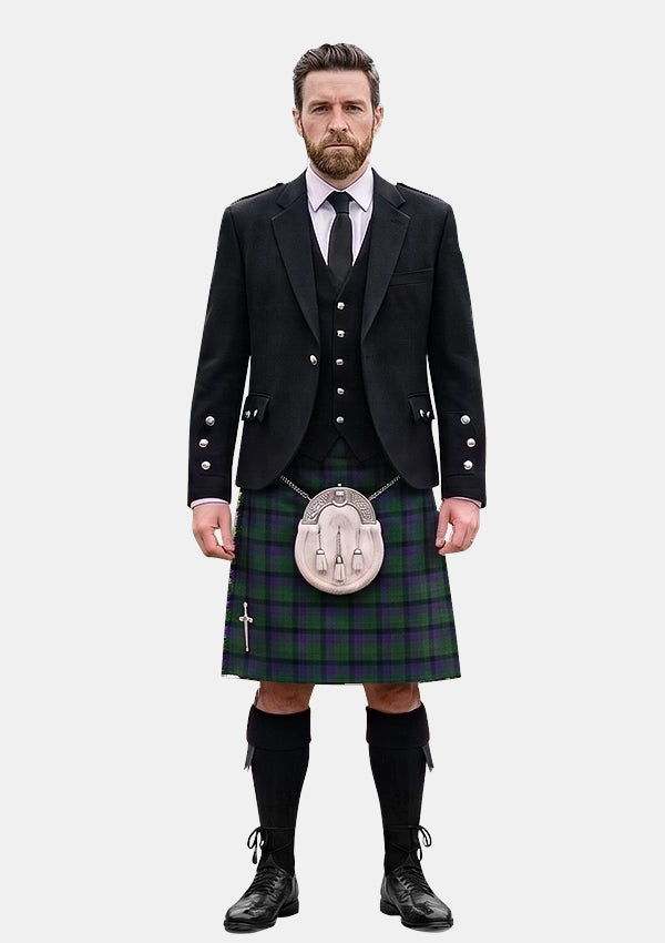 Traditional_Murray_of_Atholl_Tartan_Kilt_and_Argyle_Jacket_Kilt_Outfits_front_image