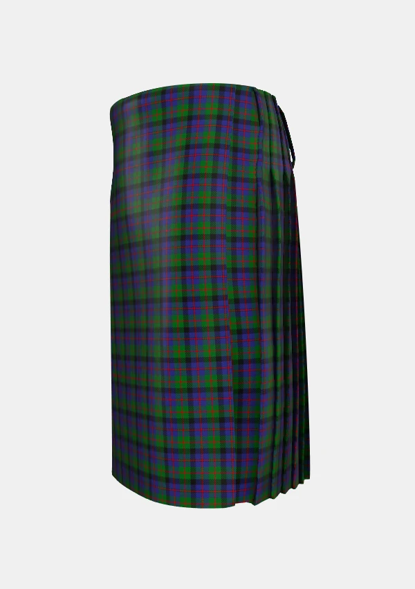 Traditional_Murray_of_Atholl_Tartan_kilt_281_left_image_with_pleated_design_and_adjustable_buckles_for_men