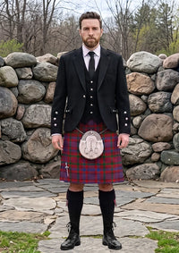 Traditional_Murray_of_Tullibardine_Tartan_Kilt_and_Argyle_Jacket_Kilt_Outfit_front_image