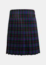 Traditional_Nairn_Tartan_kilt_1331_back_image_with_pleated_design_and_adjustable_buckles_for_men