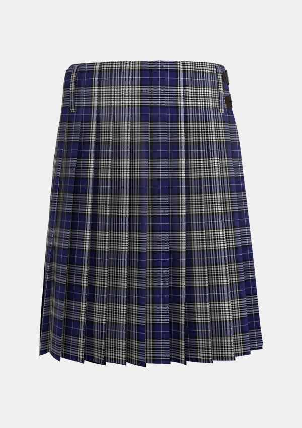 Traditional_Napier_2_Tartan_1242_kilt_back_image_with_pleated_design_and_adjustable_buckles_for_men
