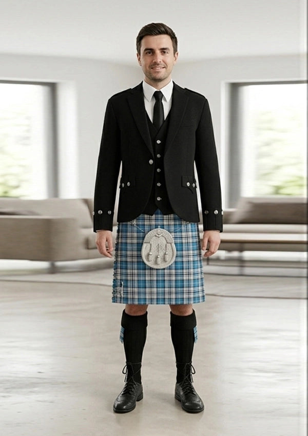 Traditional_Napier_tartan_Kilt_and_Argyle_Jacket_Kilt_Outfit_front_image