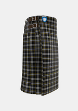 Traditional_Newcastle_Tartan_kilt_3984_right_image_with_pleated_design_and_adjustable_buckles_for_men