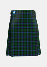 Traditional_No157_or_MacIntyre_Tartan_56_kilt_front_image_with_pleated_design_and_adjustable_buckles_for_men