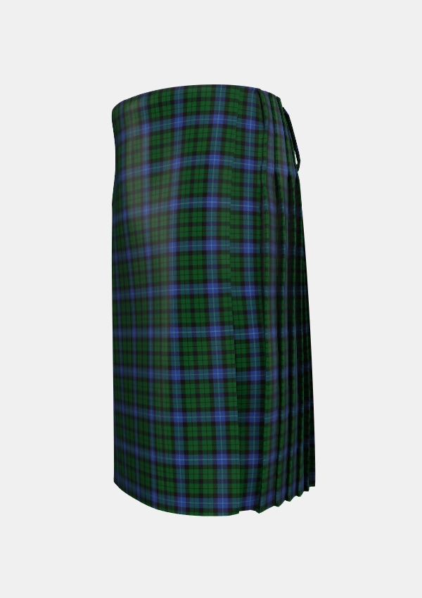 Traditional_No157_or_MacIntyre_Tartan_56_kilt_left_image_with_pleated_design_and_adjustable_buckles_for_men
