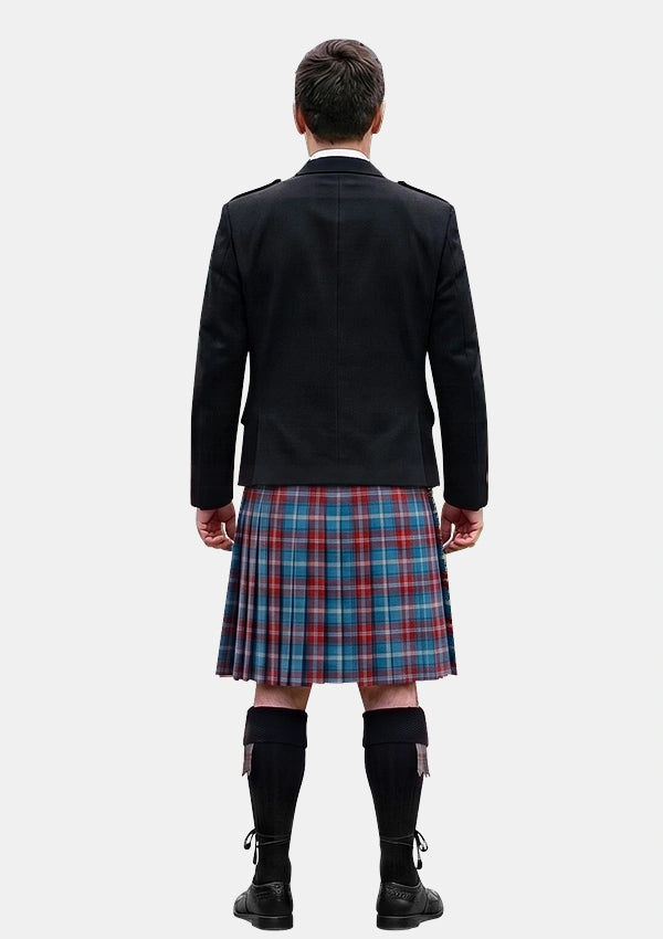 Traditional_Norwegian_Centennial_Tartan_6689_Kilt_and_Argyle_Jacket_Kilt_Outfits_back_image