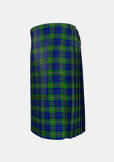 Traditional_Nowell_Noel_Tartan_4108_kilt_left_image_with_pleated_design_and_adjustable_buckles_for_men