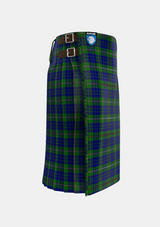 Traditional_Nowell_Noel_Tartan_4108_kilt_right_image_with_pleated_design_and_adjustable_buckles_for_men