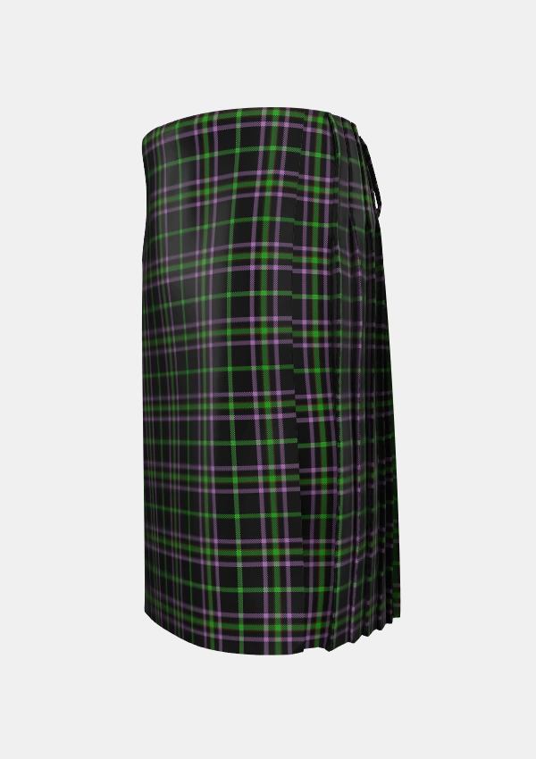 Traditional_OBoyle_Tartan_5946_kilt_left_image_with_pleated_design_and_adjustable_buckles_for_men