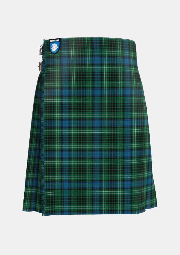Traditional_ODonohue_Tartan_6609_kilt_front_image_with_pleated_design_and_adjustable_buckles_for_men