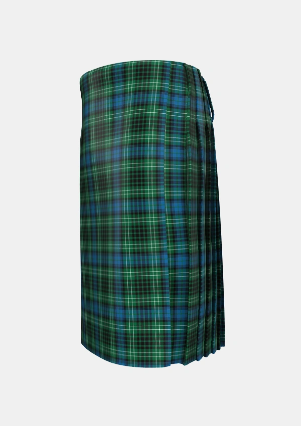 Traditional_ODonohue_Tartan_6609_kilt_left_image_with_pleated_design_and_adjustable_buckles_for_men