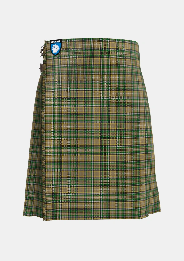 Traditional_OFarrell_Tartan_1875_kilt_front_image_with_pleated_design_and_adjustable_buckles_for_men