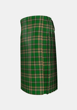 Traditional_ONeill_Tartan_2663_kilt_left_image_with_pleated_design_and_adjustable_buckles_for_men