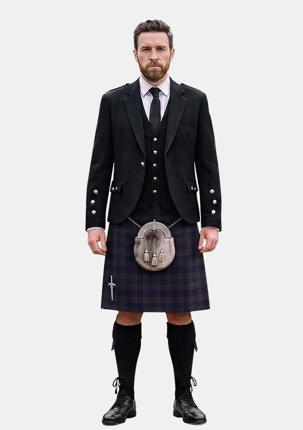 Traditional_O_Connor_Hugh_Tartan_11339_Kilt_and_Argyle_Jacket_Kilt_Outfits_front_image
