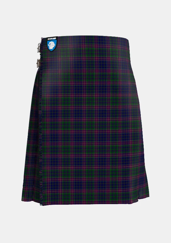 Traditional_O_Connor_Hugh_Tartan_11339_kilt_front_image_with_pleated_design_and_adjustable_buckles_for_men