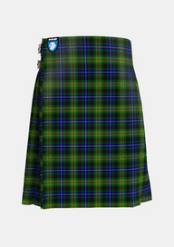 Traditional_O_Doherty_Tartan_kilt_10566_front_image_with_pleated_design_and_adjustable_buckles_for_men