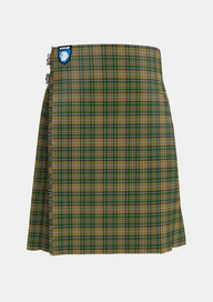 Traditional_O_Farrell_Tartan_kilt_front_image_with_pleated_design_and_adjustable_buckles_for_men