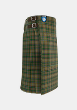 Traditional_O_Farrell_Tartan_kilt_right_image_with_pleated_design_and_adjustable_buckles_for_men