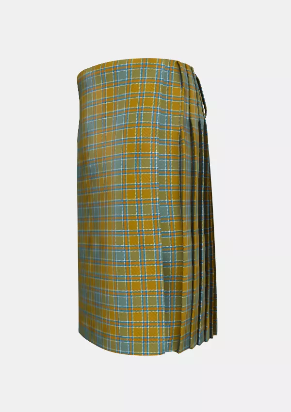 Traditional_O_Monaghan_Tartan_6266_kilt_left_image_with_pleated_design_and_adjustable_buckles_for_men