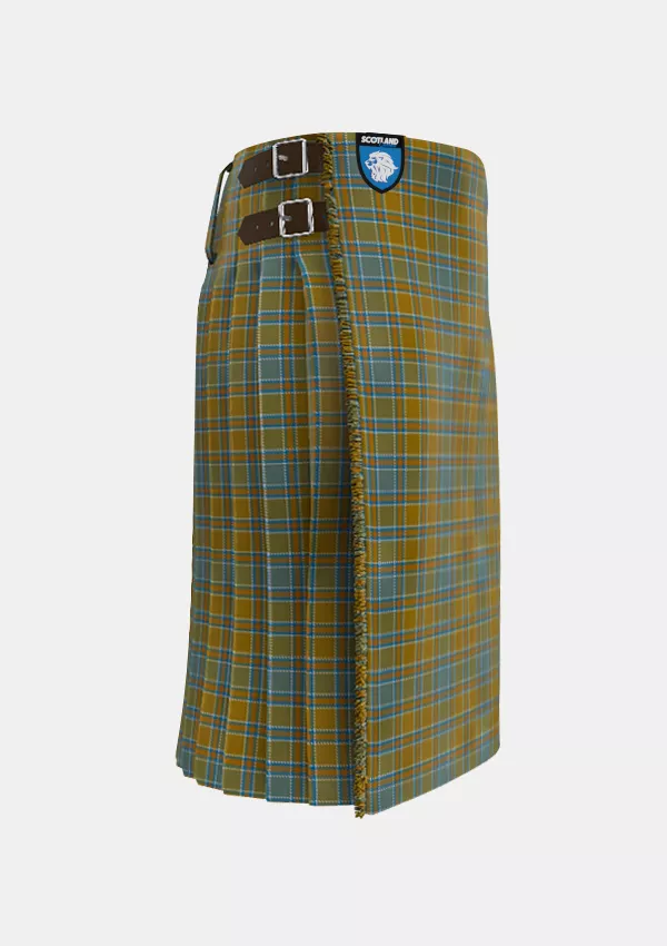 Traditional_O_Monaghan_Tartan_6266_kilt_right_image_with_pleated_design_and_adjustable_buckles_for_men