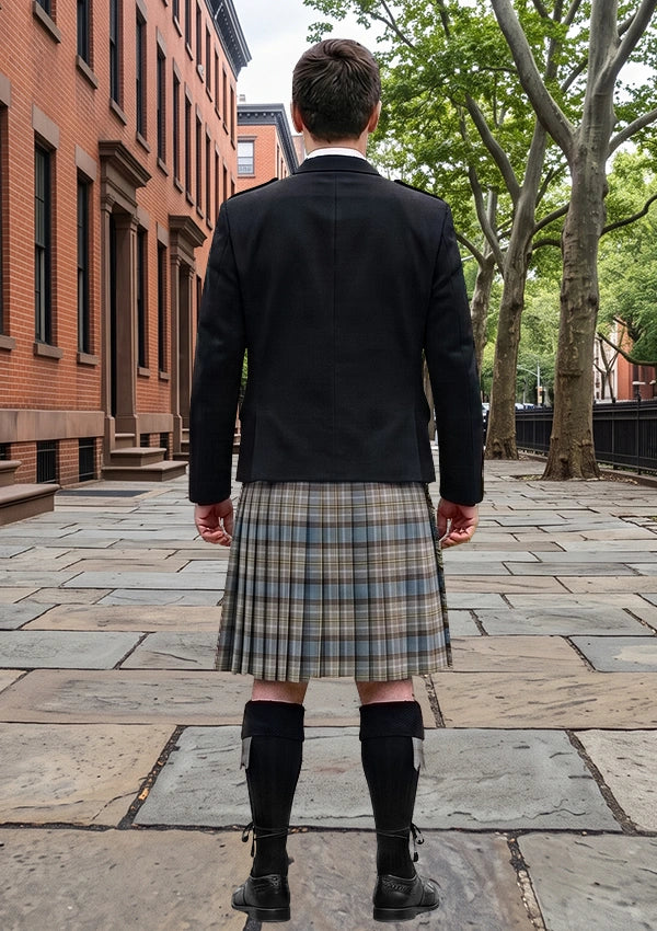 Traditional_O_Rourke_Tartan_6755_Kilt_and_Argyle_Jacket_Kilt_Outfit_back_image