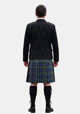 Traditional_O_Sheehan_Tartan_7115_Kilt_and_Argyle_Jacket_Kilt_Outfits_back_image