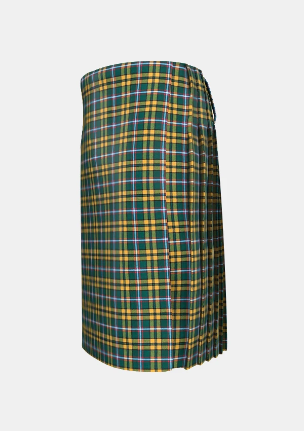 Traditional_O_neill_tartan_2663_left_image_with_pleated_design_and_adjustable_buckles_for_men