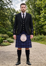 Traditional_Oban_Tartan_5529_Kilt_and_Argyle_Jacket_Kilt_Outfit_front_image