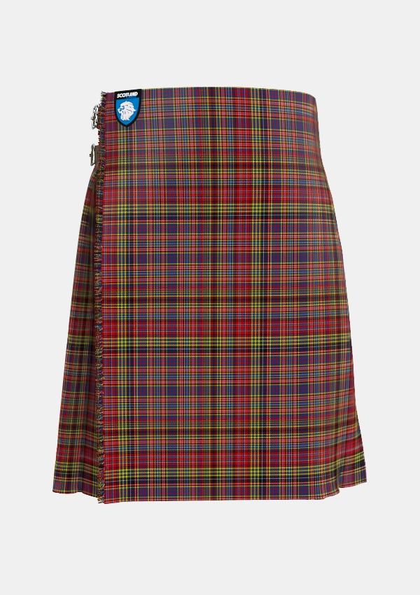 Traditional_Ogilvie_1_Tartan_1589_kilt_front_image_with_pleated_design_and_adjustable_buckles_for_men