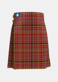 Traditional_Ogilvie_7_Tartan_3064_kilt_front_image_with_pleated_design_and_adjustable_buckles_for_men