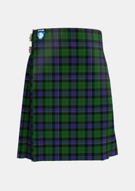 Traditional_Ogilvie_of_Inverarity_VS_2_Tartan_666_kilt_front_image_with_pleated_design_and_adjustable_buckles_for_men