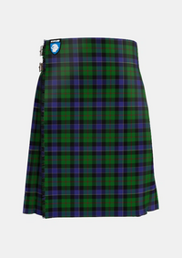 Traditional_Ogilvie_of_Inverarity_VS_2_Tartan_666_kilt_front_image_with_pleated_design_and_adjustable_buckles_for_men